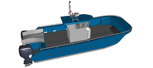 Bretagne conception catamaran RIDER CS28