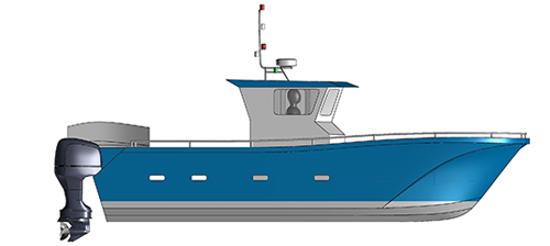 Bretagne conception catamaran RIDER CS28