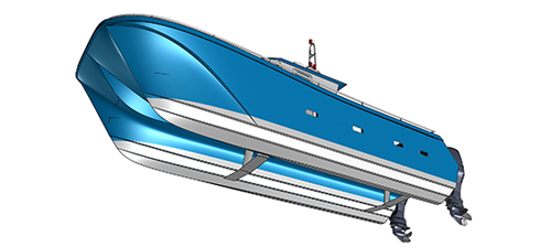 Bretagne conception catamaran RIDER CS28