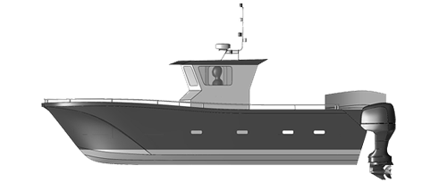 conception catamaran RIDER CS28