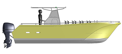 Bretagne conception catamaran RIDER CS28