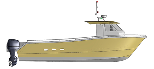 conception catamaran RIDER CS31